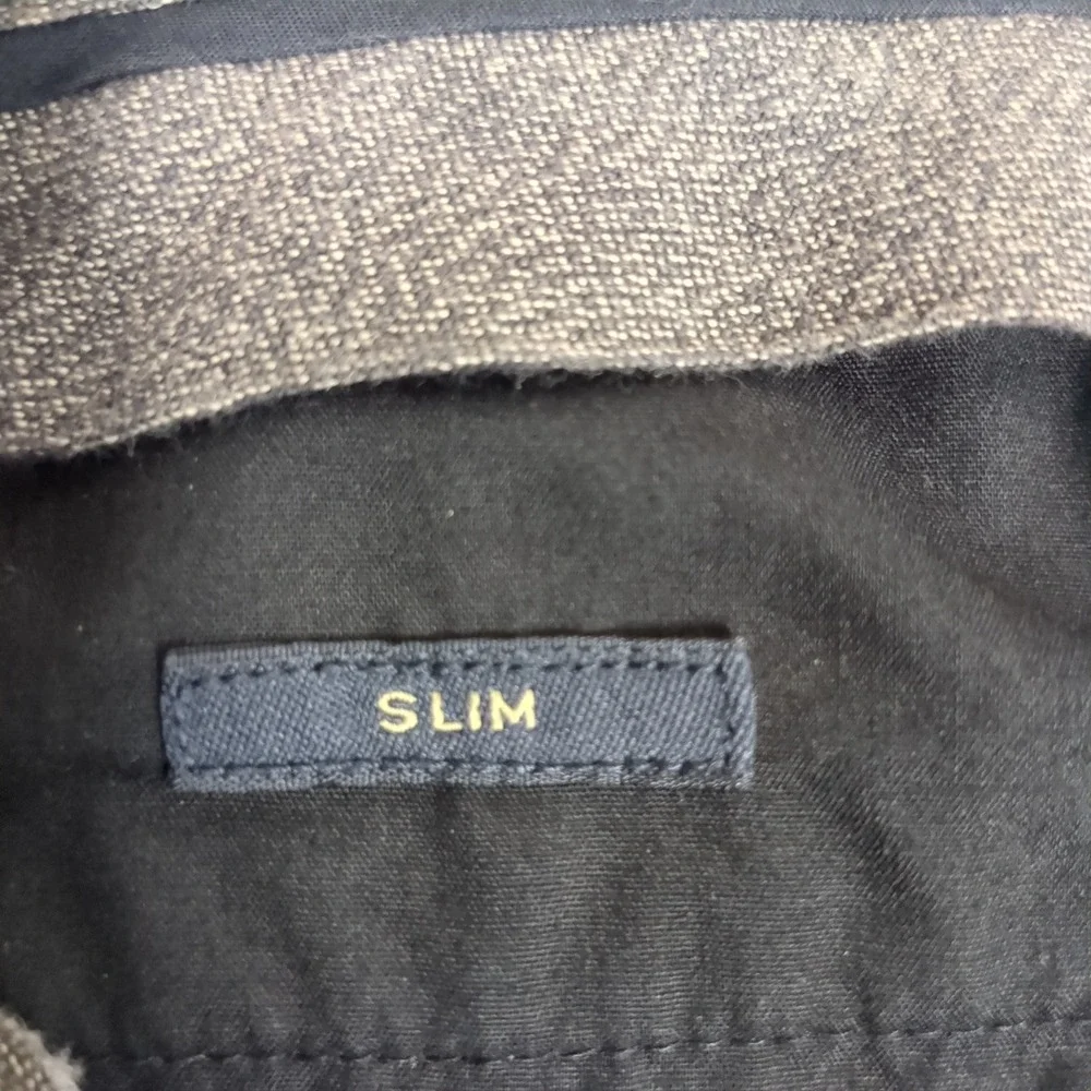 J.Crew Bowery Slim Fit Dress Pants Mens 36x32 Heather Gray Textured Trousers